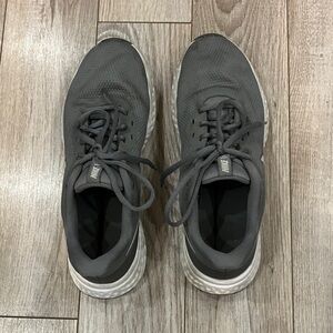 Women’s Gray Nike Revolution Running Shoes